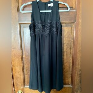 LOFT black mini dress